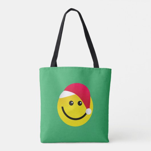Emoji Santa トートバッグ (裏面)