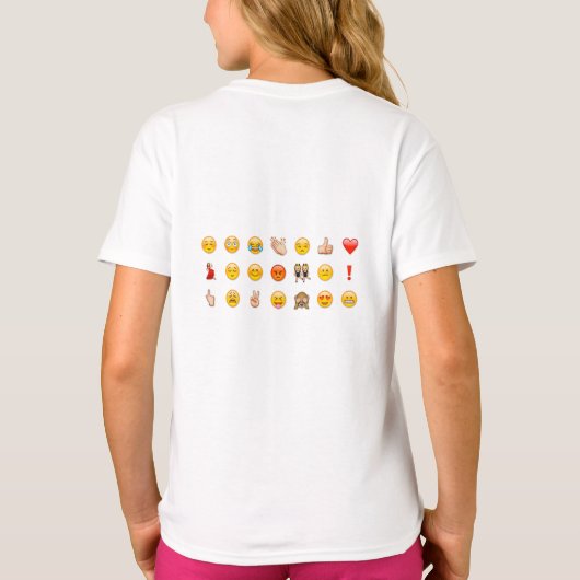 emoji tシャツ (裏面)