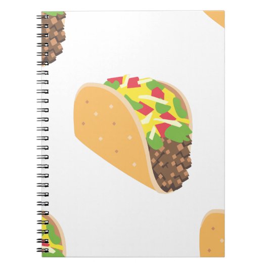 emoji taco ノートブック (正面)