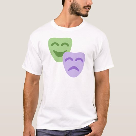 Emoji Twitter - Drama Theater Tシャツ (正面)