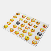 emojis形式ドアマット ドアマット (アングル)