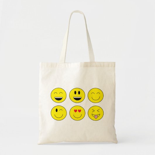 "Emojis"のトートバック トートバッグ (正面)