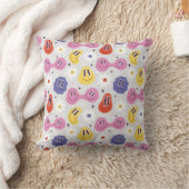 Emojis- Happy faces - Daisy クッション (ブランケット)