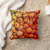 Emoticon Expianza：表現に関するデザインスタイル クッション (ブランケット)