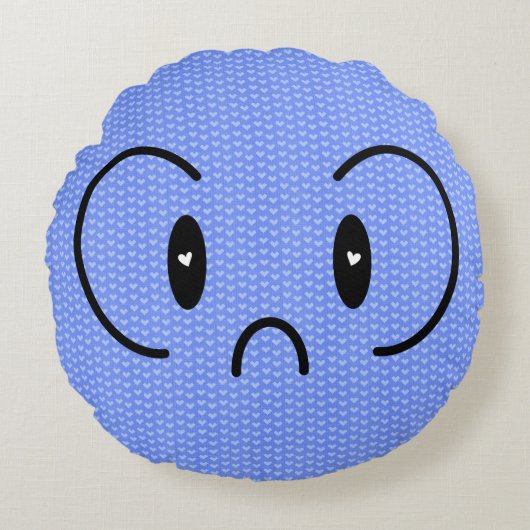 Emotinos nosty kawaii ラウンドクッション (正面)