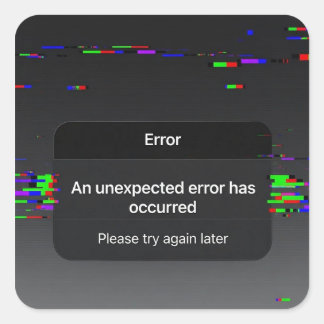 Emotion.exe エラー ポップアップ ステッカー テック ミーム AI ユーモア