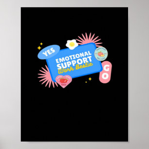 Emotional 救済 Co-Worker - Work Bestie Office Gift ポスター