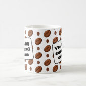 Emotional Caffeine Coffee Beans Decor コーヒーマグカップ (中央)