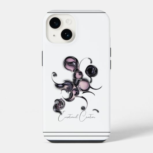 "Emotional Creation" Apple iPhone 14 カバー (裏面)