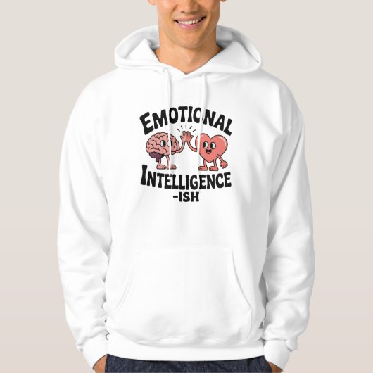 Emotional Intelligence-ish | 不完全な知恵の気分 パーカ (正面)