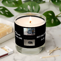 Emotional Melanoma Pet Memory Candle