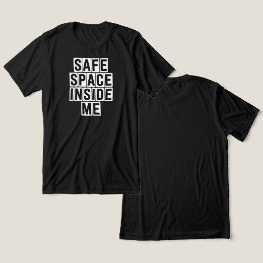 Emotional Self-Care & Safe Space  トライブレンドＴシャツ (デザイン正面&裏面)