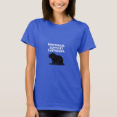 Emotional Support Capybara Tシャツ (正面)