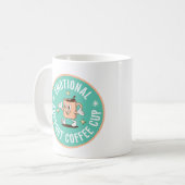Emotional Support Coffee Mug コーヒーマグカップ (正面左)