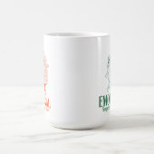 Emotional Support Coworker Funny Christmas Office コーヒーマグカップ (中央)