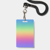 Emotional Support Human Hugs Given Badge バッジ (裏面（ネックストラップ付）)