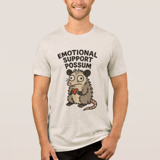 Emotional Support Possum トライブレンドＴシャツ