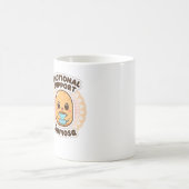 Emotional Support Samosa Funny Indian Food Sticker コーヒーマグカップ (中央)