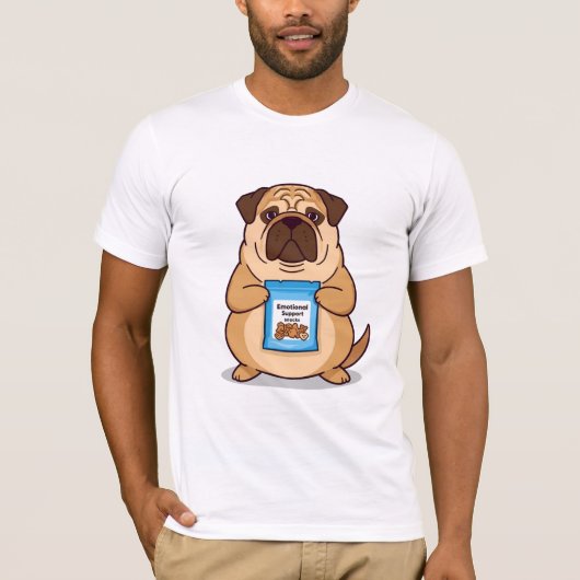 Emotional Support Snack Dealer Tシャツ (正面)