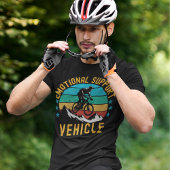 Emotional Support Vehicle Cycling Tシャツ