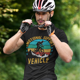 Emotional Support Vehicle Cycling  Tシャツ