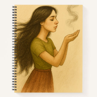 Emotional Wellness Spiral Notebook hard cover ノートブック