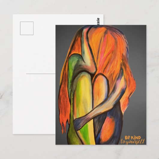 Emotionales Be Kind yourself Design ポストカード (正面/裏面)