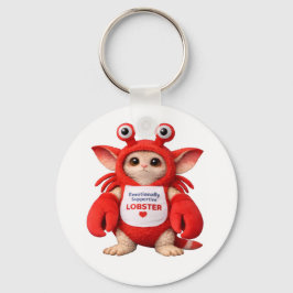 Emotionally Supportive Lobster Key Ring キーホルダー