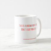 Emotionally Supportive Lobster Mug コーヒーマグカップ (正面右)
