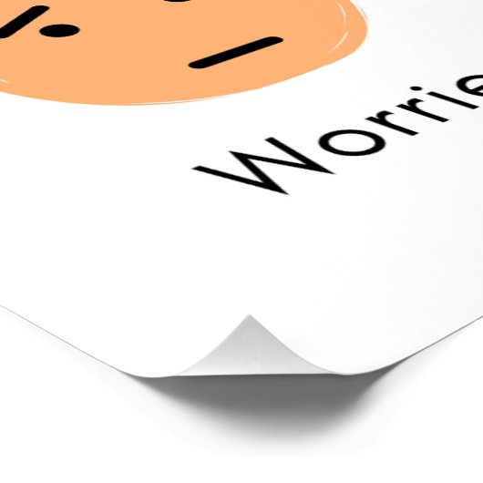 Emotions Large Glossy Poster ポスター (コーナー)