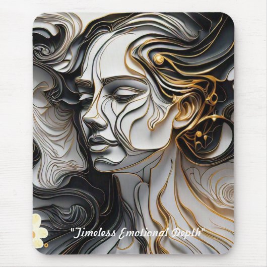 Emotive Luxeデザイン マウスパッド (正面)