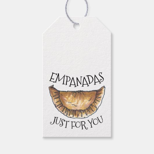 Empanadas Just You自家製Empanadaペストリー ギフトタグ (正面)
