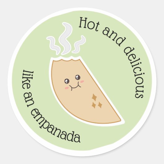 Empanaditaパワーステッカー ラウンドシール (正面)