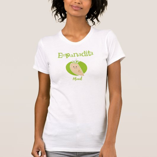 Empanaditaパワー女性のTシャツ Tシャツ (正面)
