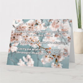 Empathウォリアー前向きル引用文勇気付けられる カード