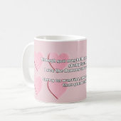 Empathウォリアー前向きル引用文勇気付けられる コーヒーマグカップ (正面左)