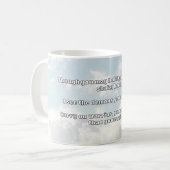 Empathウォリアー前向きル引用文勇気付けられる コーヒーマグカップ (正面左)