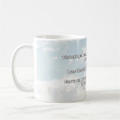 Empathウォリアー前向きル引用文勇気付けられる コーヒーマグカップ (左)