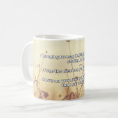 Empathウォリアー前向きル引用文勇気付けられる コーヒーマグカップ (正面左)