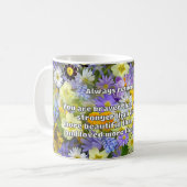 Empathブレイブリー前向き勇気付けられる引用文 コーヒーマグカップ (正面左)