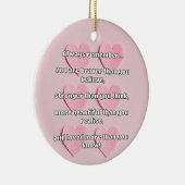 Empathブレイブリー前向き勇気付けられる引用文 セラミックオーナメント (右)