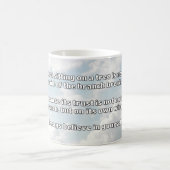 Empath信仰前向き勇気付けられる引用文 コーヒーマグカップ (中央)