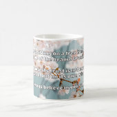 Empath信仰前向き勇気付けられる引用文 コーヒーマグカップ (中央)
