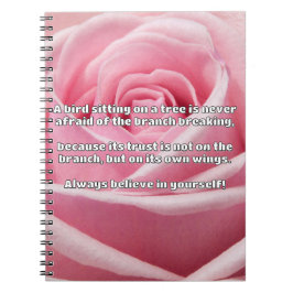 Empath信仰前向き勇気付けられる引用文 ノートブック