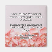 Empath信仰前向き勇気付けられる引用文 マグネット (正面)