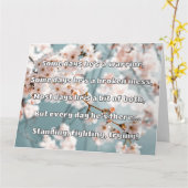 Empath強度前向き引用文勇気付けられる カード (黄色い花)