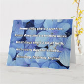 Empath強度前向き引用文勇気付けられる カード (黄色い花)