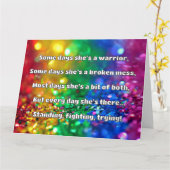 Empath強度前向き引用文勇気付けられる カード (黄色い花)