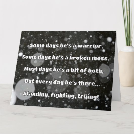 Empath強度前向き引用文勇気付けられる カード (正面)