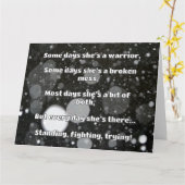 Empath強度前向き引用文勇気付けられる カード (黄色い花)